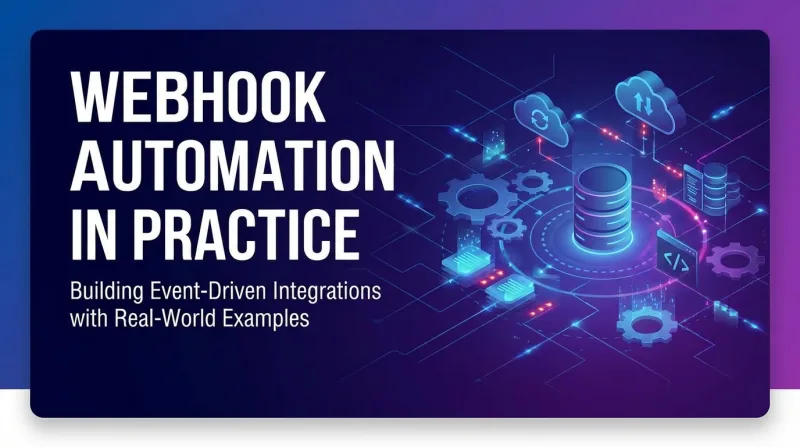 Webhook Automation in Practice banner ebook 1