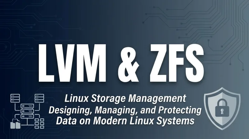 LVM & ZFS: Linux Storage Management ebook cover