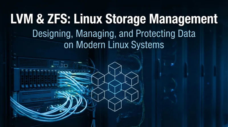 LVM & ZFS: Linux Storage Management ebook banner 2