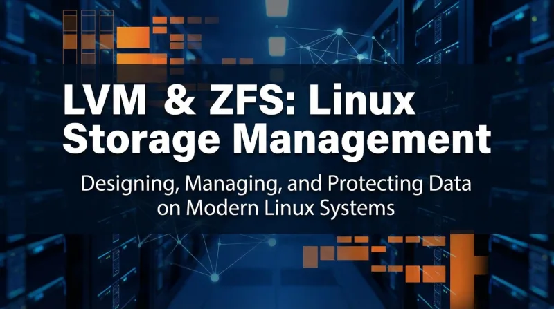 LVM & ZFS: Linux Storage Management ebook banner 3