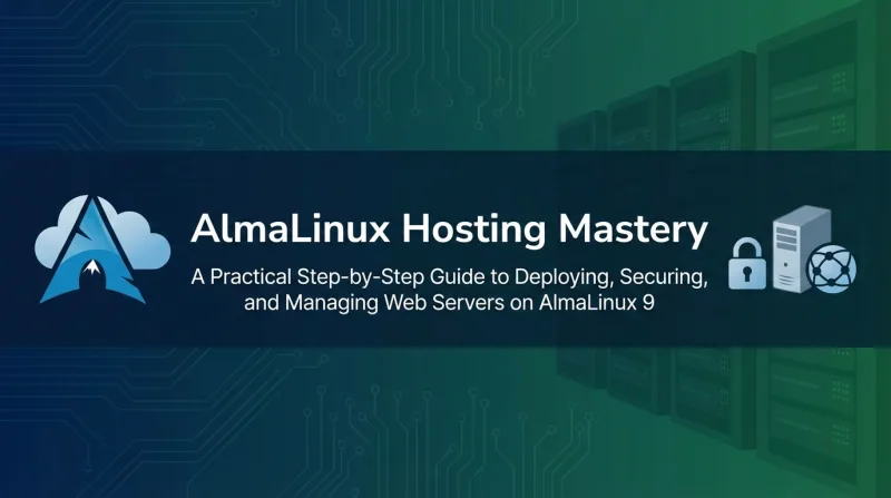 AlmaLinux Hosting Mastery ebook banner 1