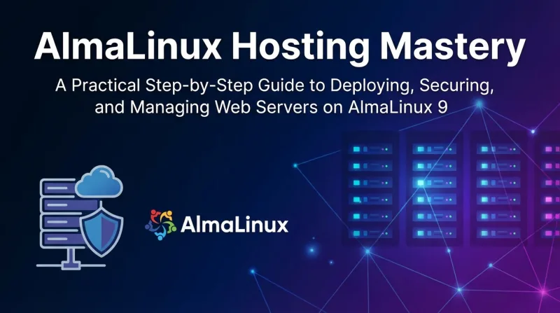 AlmaLinux Hosting Mastery ebook banner 2