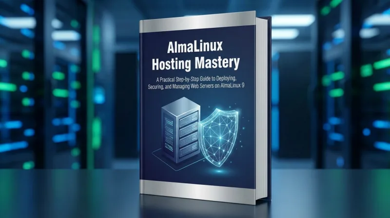 AlmaLinux Hosting Mastery ebook promo