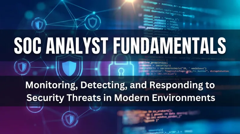 SOC Analyst Fundamentals banner 3