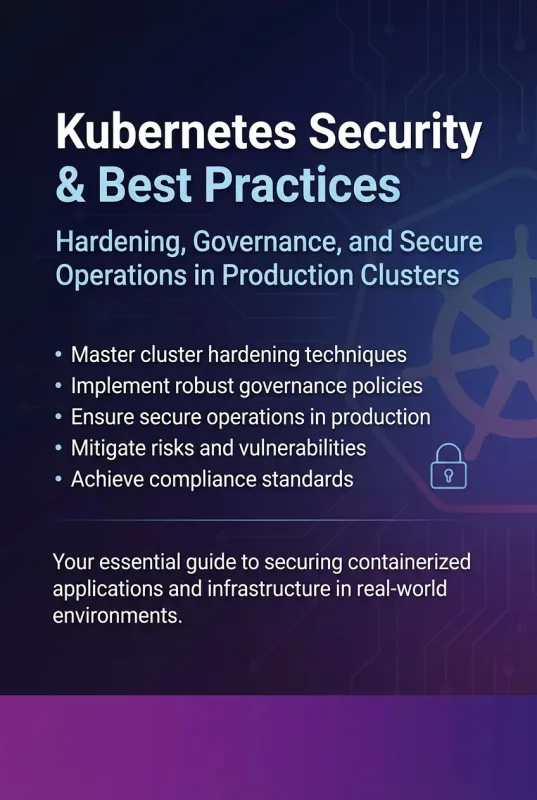 Kubernetes Security & Best Practices ebook back cover