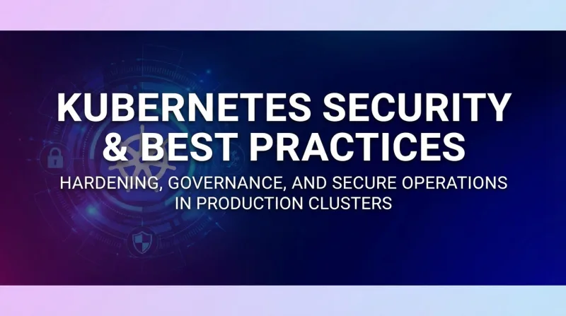 Kubernetes Security & Best Practices ebook banner 2