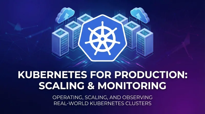 Kubernetes for Production: Scaling & Monitoring ebook banner 1