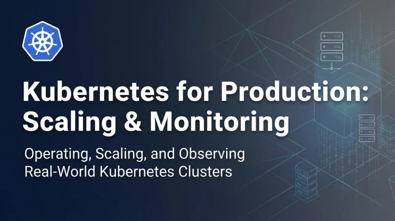 Kubernetes for Production: Scaling & Monitoring ebook banner 2