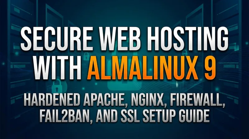 Secure Web Hosting with AlmaLinux 9 banner 2