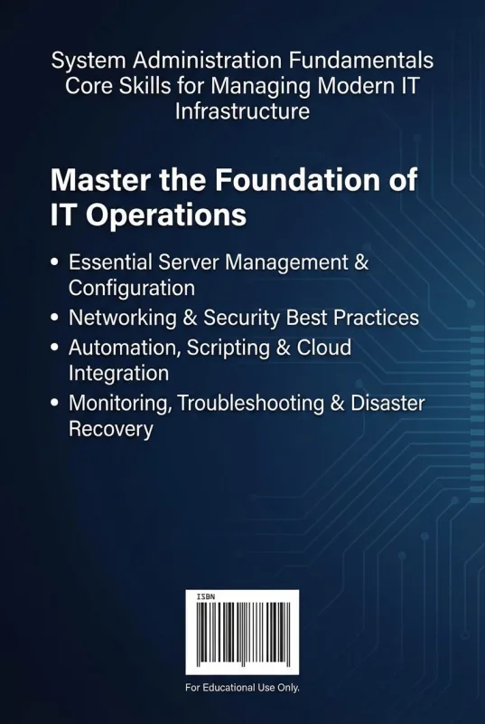 System Administration Fundamentals ebook back cover