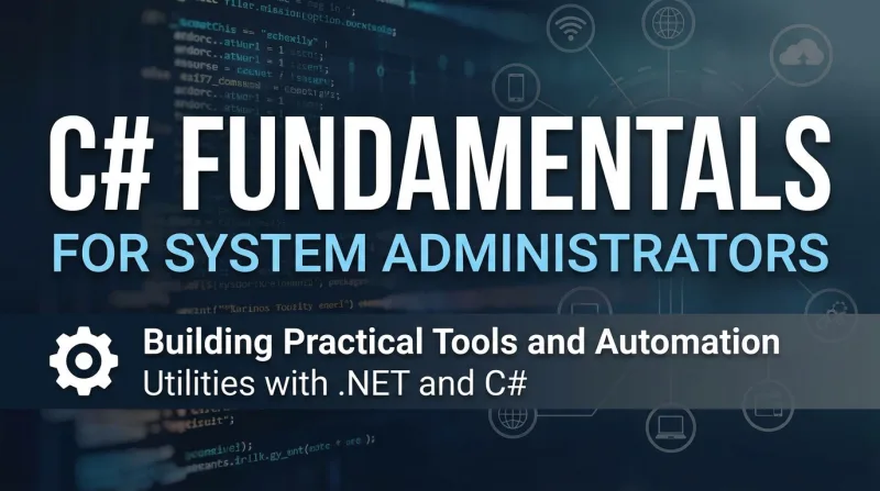 C# Fundamentals for System Administrators ebook banner 1