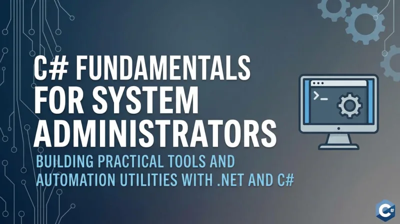C# Fundamentals for System Administrators ebook banner 2