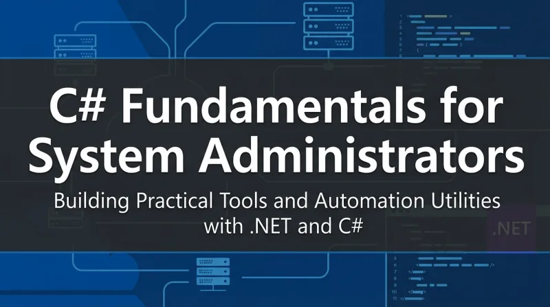 C# Fundamentals for System Administrators ebook banner 3
