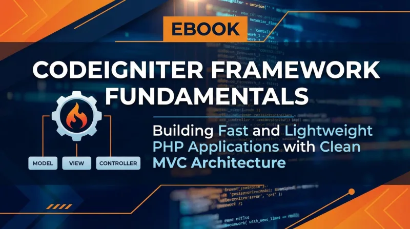 CodeIgniter Framework Fundamentals ebook banner 3