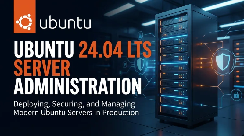 Ubuntu 24.04 LTS Server Administration ebook banner 1