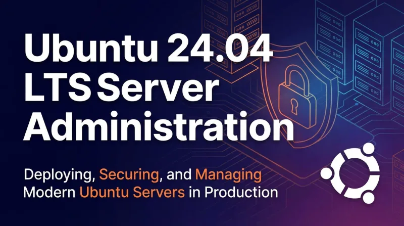Ubuntu 24.04 LTS Server Administration ebook banner 2