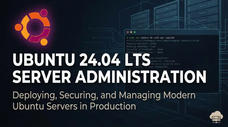 Ubuntu 24.04 LTS Server Administration ebook banner 3