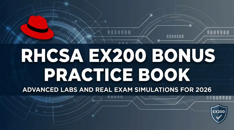 RHCSA EX200 Bonus Practice Book banner