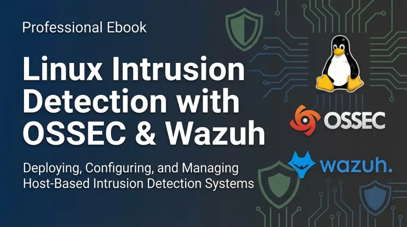 Linux Intrusion Detection with OSSEC & Wazuh ebook banner 3