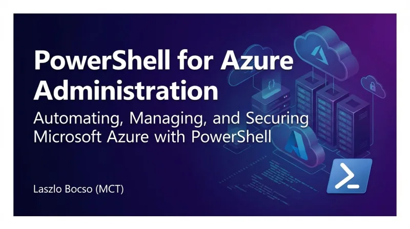 PowerShell for Azure Administration ebook banner 1