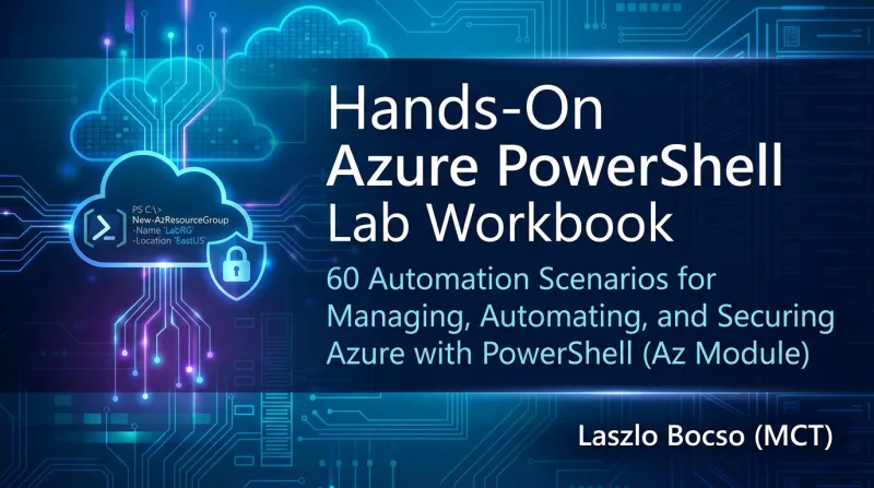 Hands-On Azure PowerShell Lab Workbook ebook banner 2