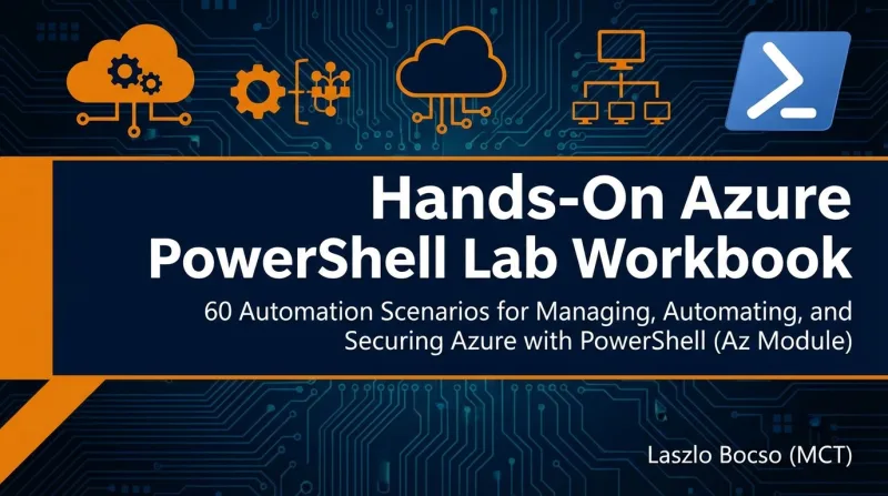 Hands-On Azure PowerShell Lab Workbook ebook banner 3