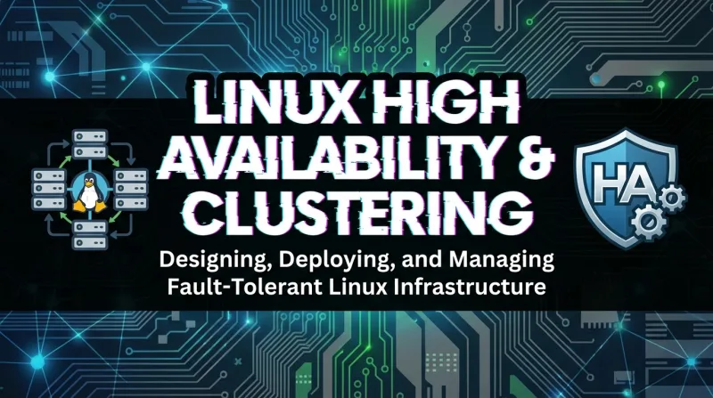 Linux High Availability & Clustering ebook banner 1