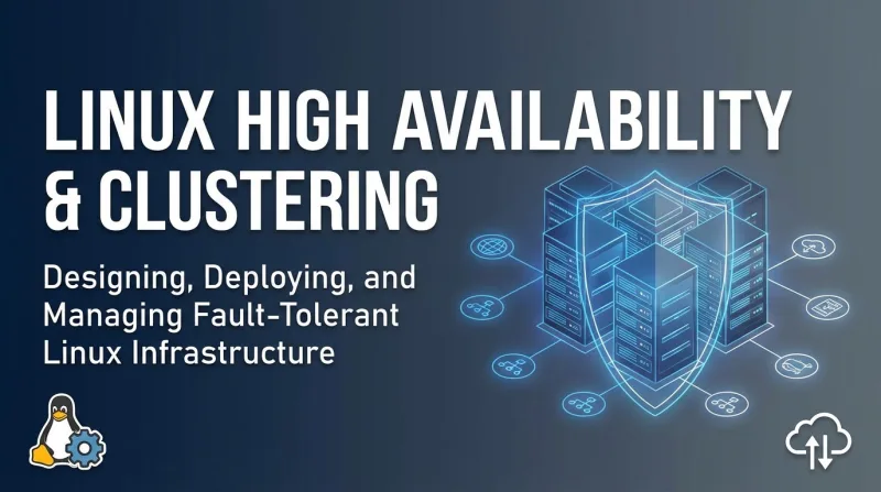 Linux High Availability & Clustering ebook banner 3