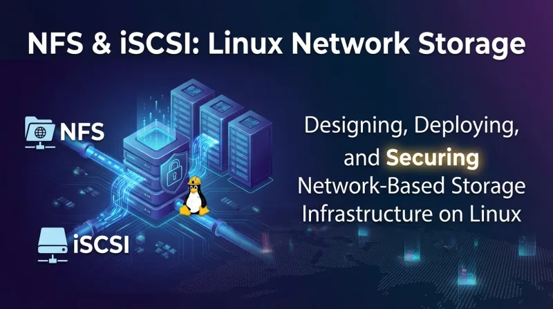 NFS & iSCSI: Linux Network Storage ebook banner 2