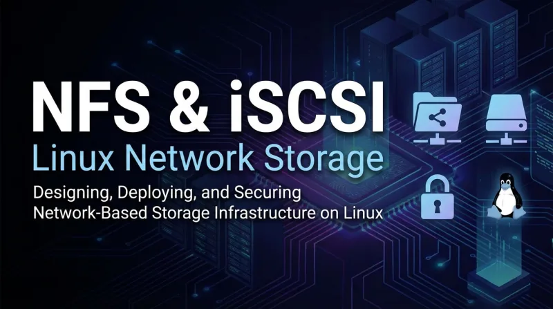 NFS & iSCSI: Linux Network Storage ebook banner 3