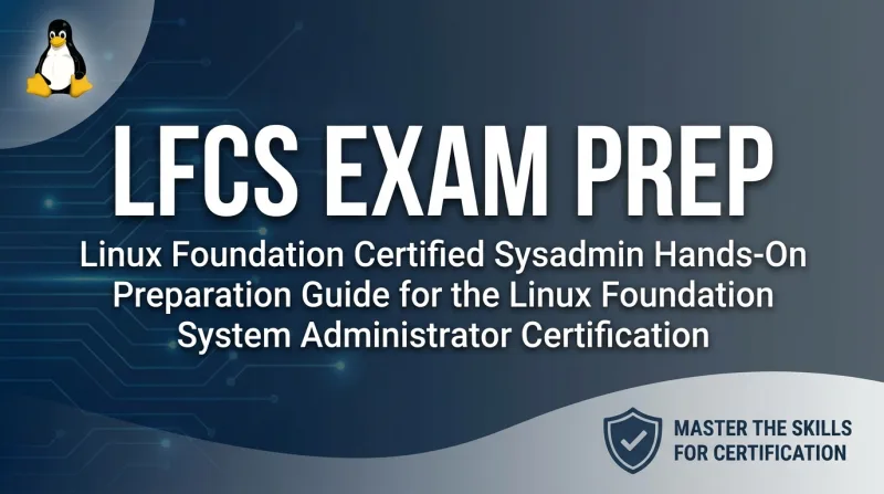 LFCS Exam Prep: Linux Foundation Certified Sysadmin ebook banner 1