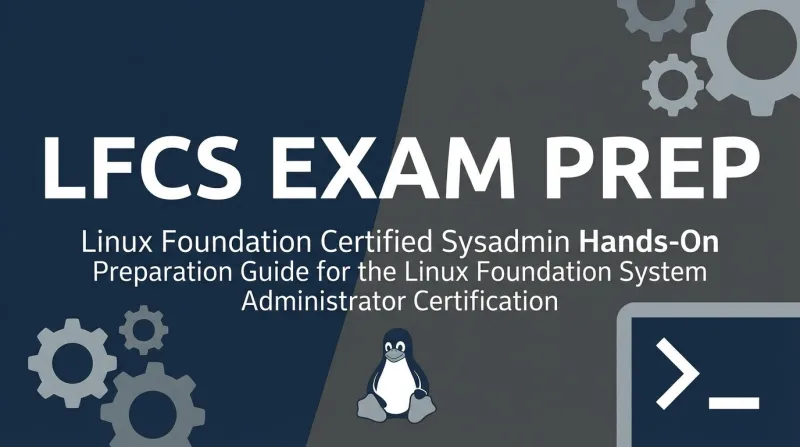 LFCS Exam Prep: Linux Foundation Certified Sysadmin ebook banner