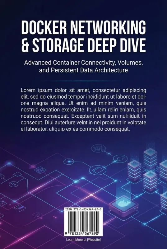 Docker Networking & Storage Deep Dive ebook back cover