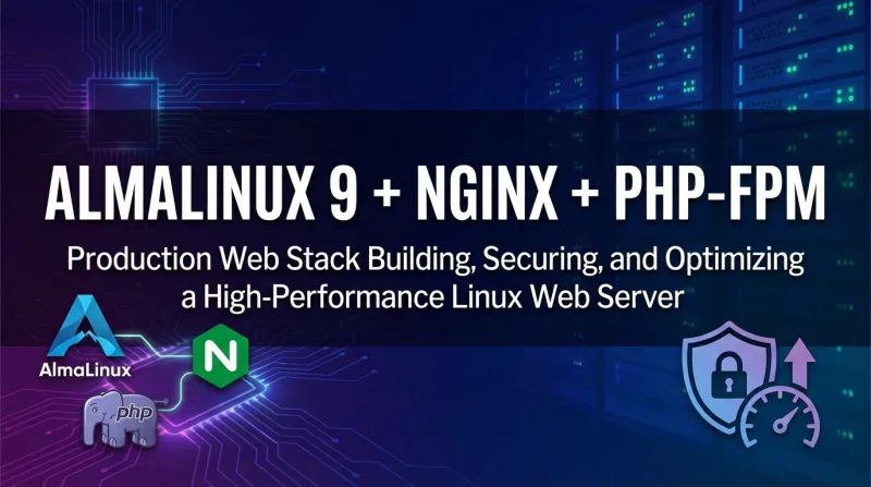 AlmaLinux 9 + NGINX + PHP-FPM ebook banner 2