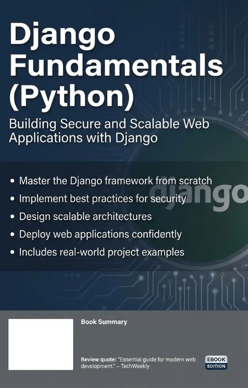 Django Fundamentals (Python) ebook back cover