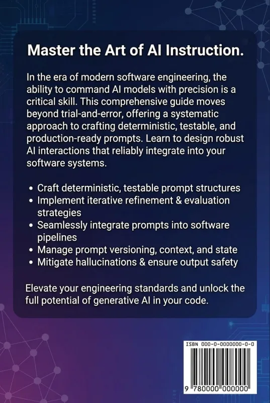 Prompt Engineering for Developers ebook back cover