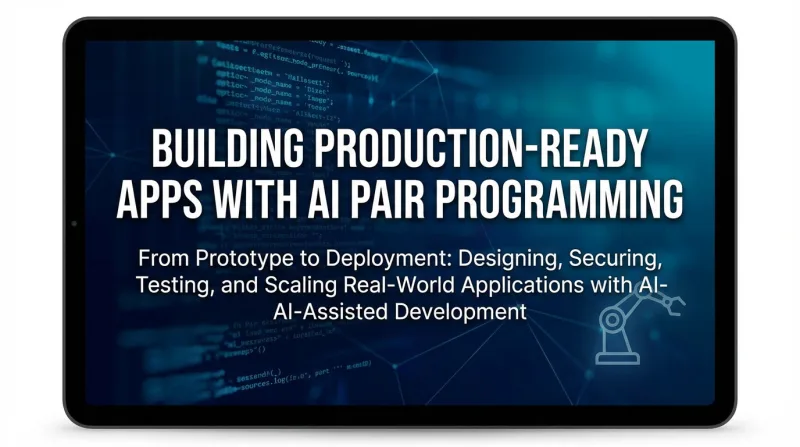 Building Production-Ready Apps with AI Pair Programming ebook banner 3