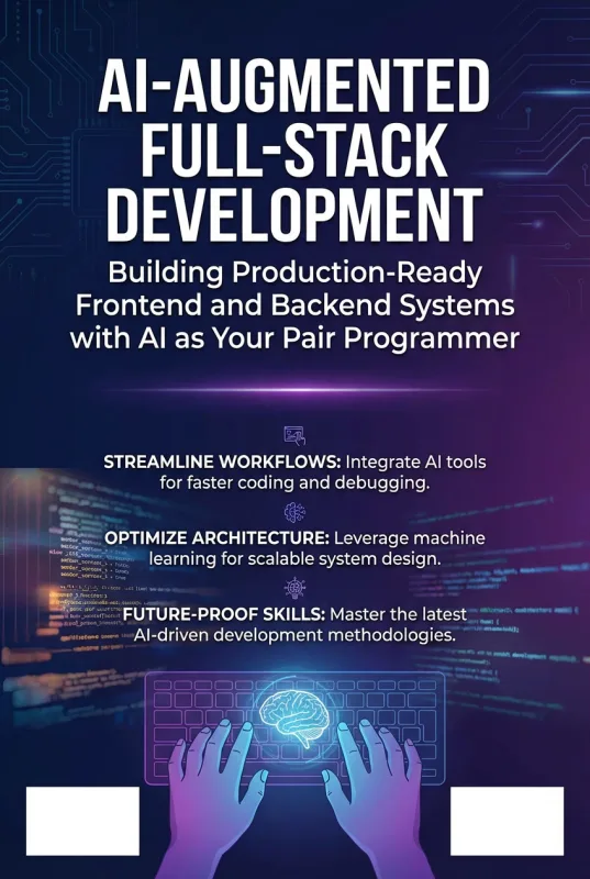 AI-Augmented Full-Stack Development ebook back cover