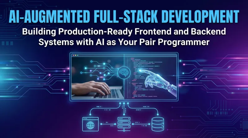 AI-Augmented Full-Stack Development ebook banner 3