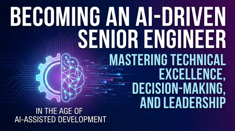 Becoming an AI-Driven Senior Engineer ebook banner 3