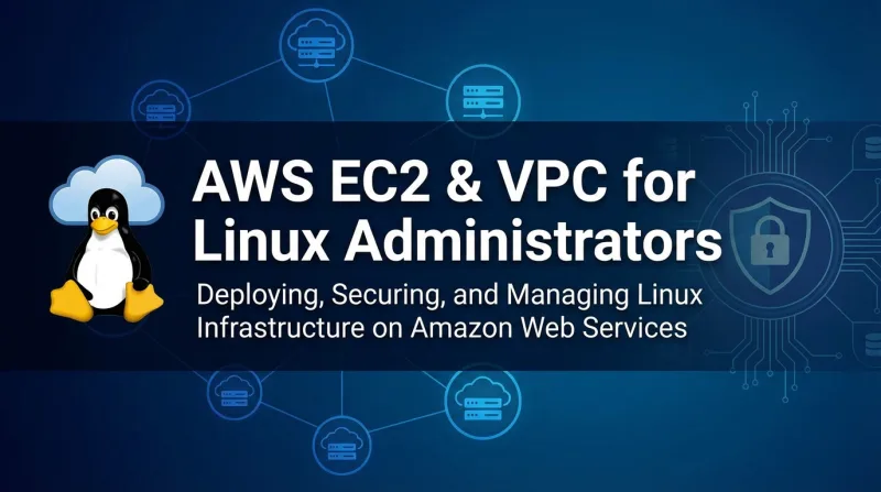 AWS EC2 & VPC for Linux Administrator ebook banner