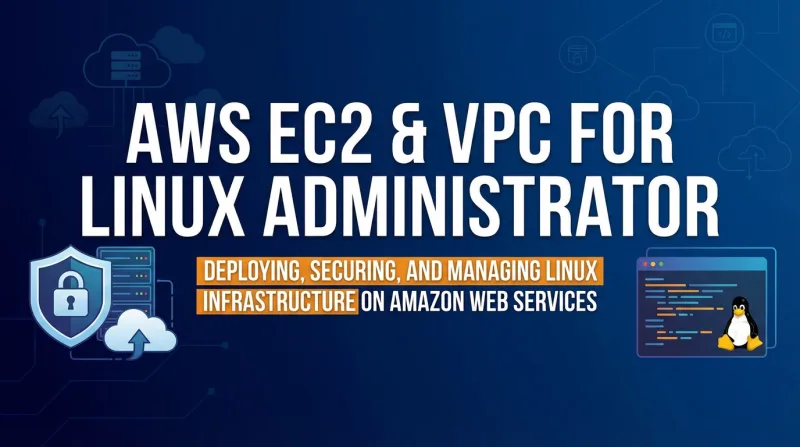 AWS EC2 & VPC for Linux Administrator ebook banner 2