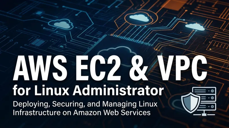 AWS EC2 & VPC for Linux Administrator ebook banner 3