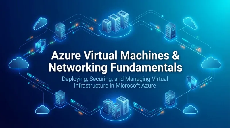 Azure Virtual Machines & Networking Fundamentals ebook banner 1