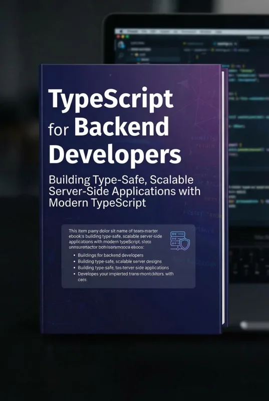 TypeScript for Backend Developer ebook back cover