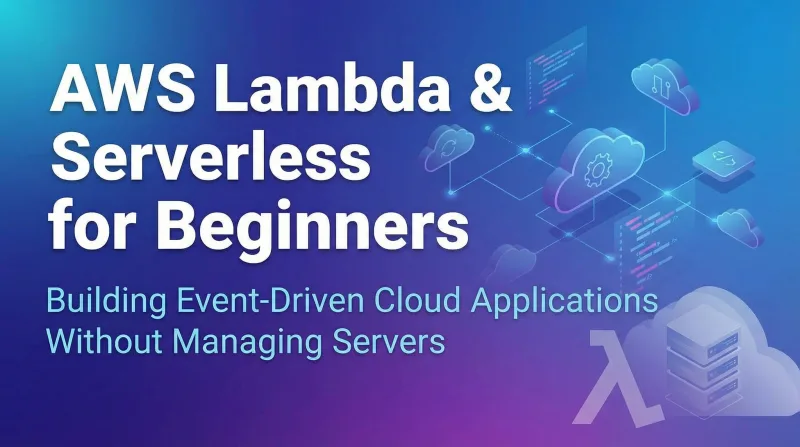 AWS Lambda & Serverless for Beginners ebook banner 3