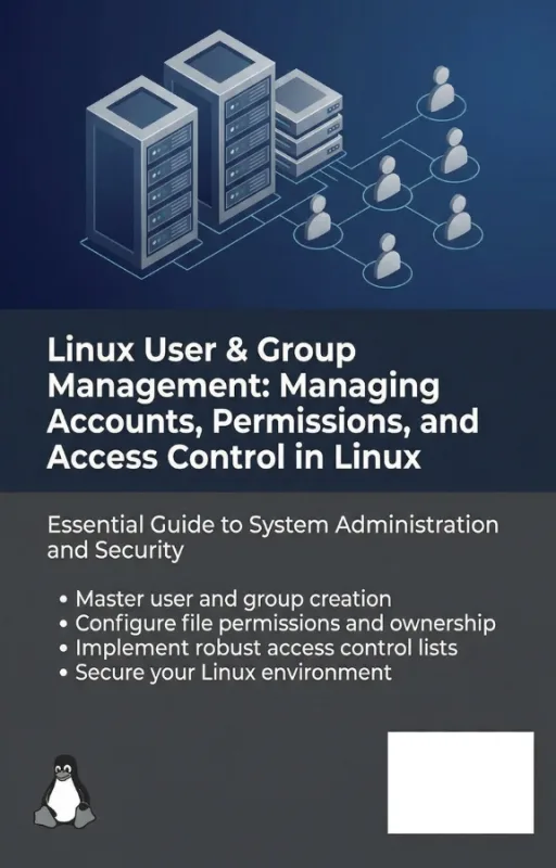 Linux User & Group Management ebook back cover