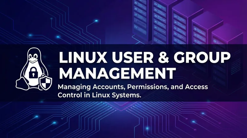 Linux User & Group Management ebook banner 1