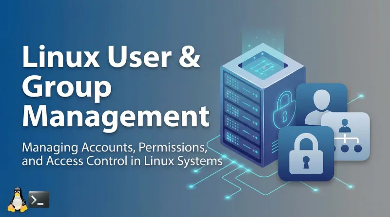 Linux User & Group Management ebook banner 2
