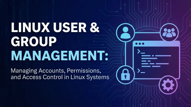 Linux User & Group Management ebook banner 3